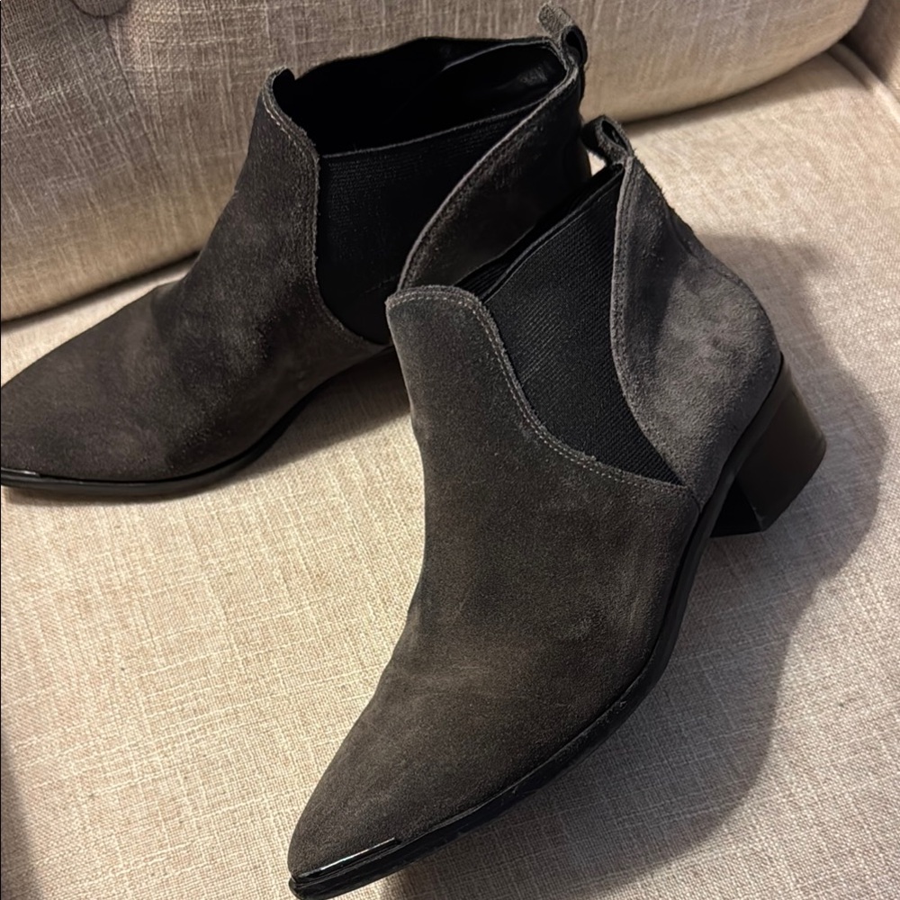 Marc Fisher Black Ankle Boots